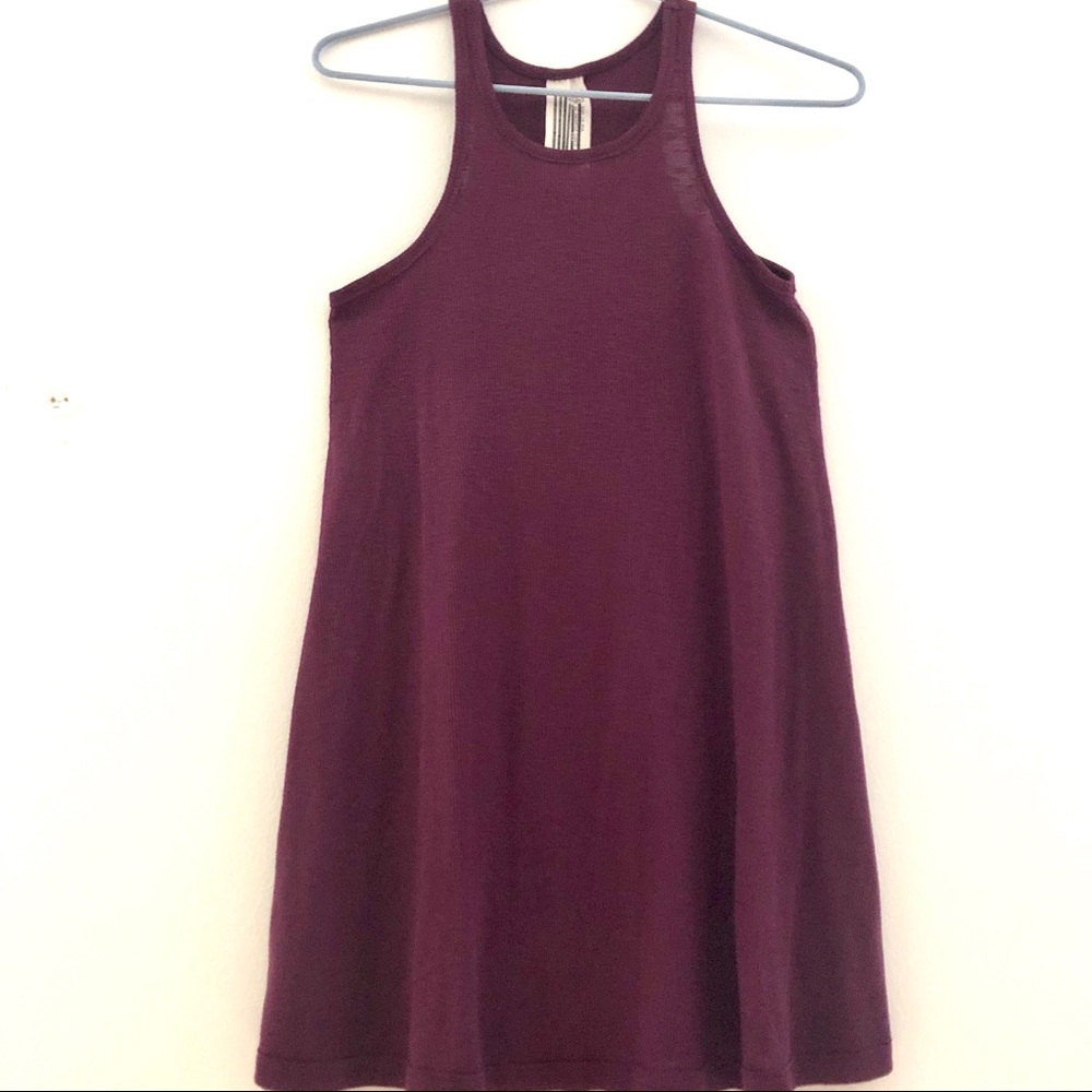 Free People Ribbed Racerback Tank Top XS/TP Purple